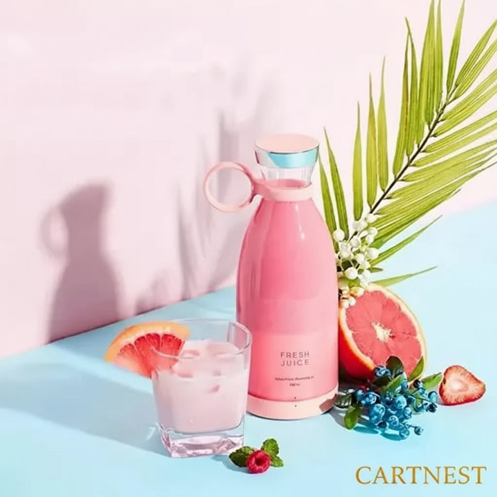 ⚡ Electric Mini Juicer Bottle | Wireless Portable Blender for Smoothies & Shakes