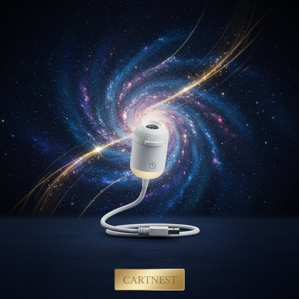 2-in-1 Galaxy Projector Night Light