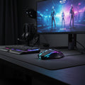 Usb Wired Mouse Ergonomic Design Gaming Mouse (1 Pc)