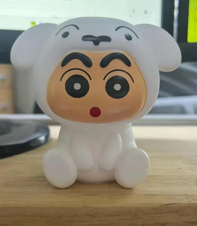 Crayon Shin-Chan Shiro LED Night Light Lamp | Cute Anime Desk Lamp for Kids & Fans
