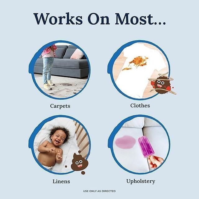 Magic Stain Remover Spray – Instant Stain Lift for Clothes, Carpets & Fabric | Pack of 2