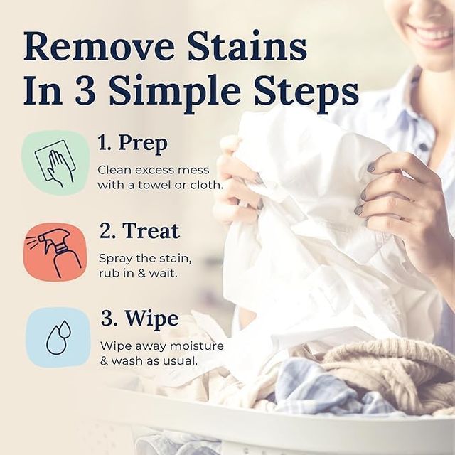 Magic Stain Remover Spray – Instant Stain Lift for Clothes, Carpets & Fabric | Pack of 2