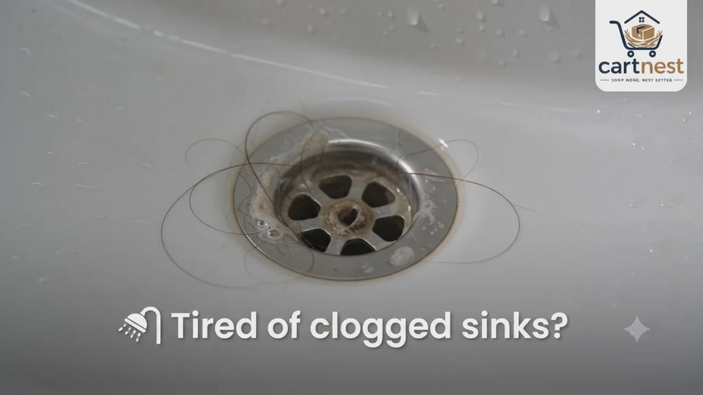 Sink Hair Filter – Removable Stainless Steel Drain Stopper Plug