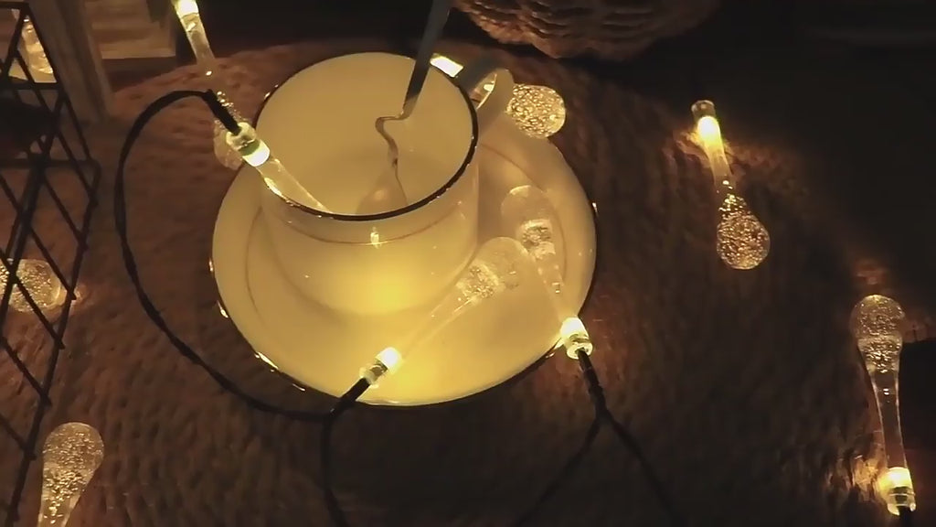 CARTNEST Diwali Glow | 14 LED Raindrop Fairy Lights