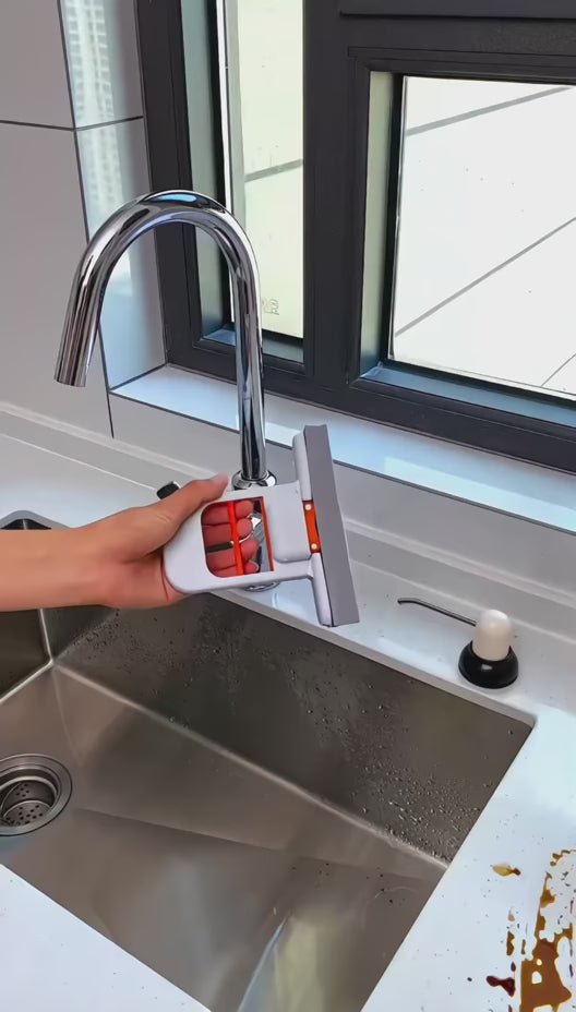 CARTNEST Mini Foldable Desktop Mop for Everyday Cleanups